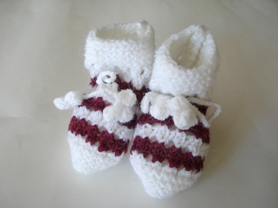 calzini uncinetto neonato