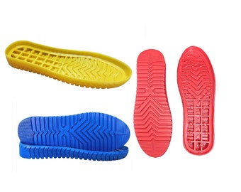Perforated Red Blue Yellow Sneaker Shoe soles for crochet shoes, soles for slippers, white black Soles for crochet shoes size 37 38 39 40