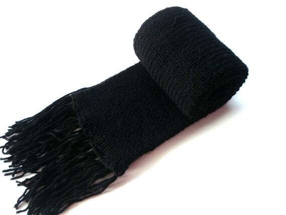 Women Men Knitted Winter Acrylic Scarves Neck Collar Scarf Thick