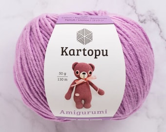 Kartopu 5 mm Crochet Hook for Wool with Soft Handle, Purple