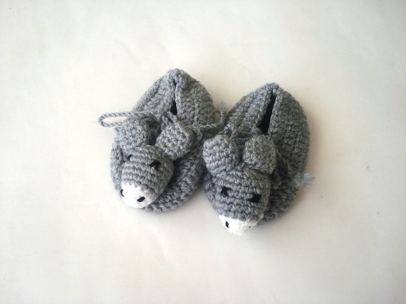 Grey hotsell baby booties