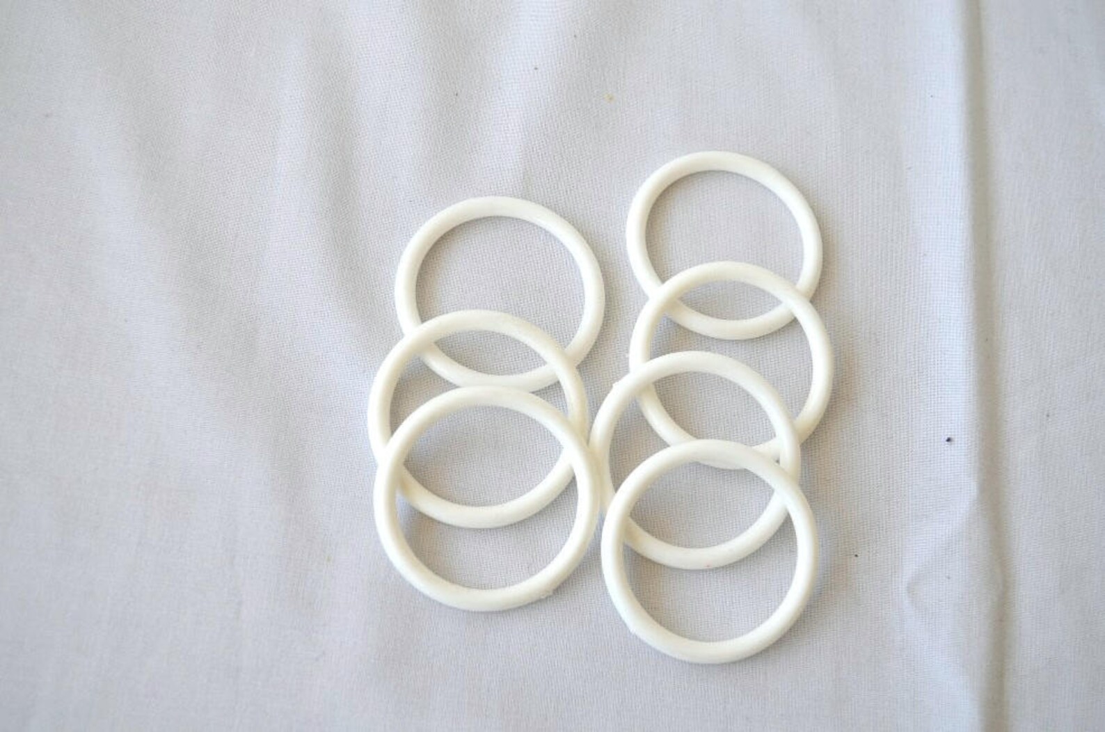 Plastic Macrame Rings 10 Pcs 44mm 58mm 78mm Round Hoops Etsy
