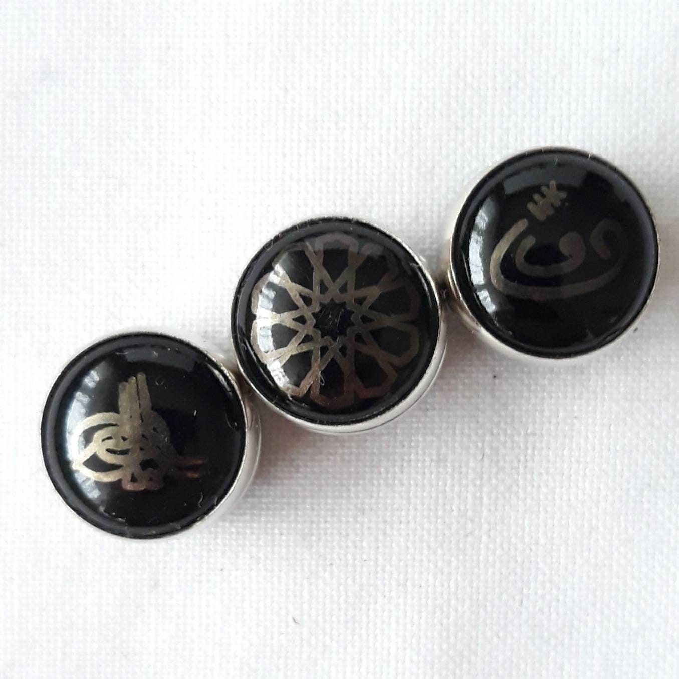 AnatoliaDreams Pin for Hijab Scarf, Scarves Clips, Magnetic Hijab Pins, Magnetic Brooches Two Sided Clips