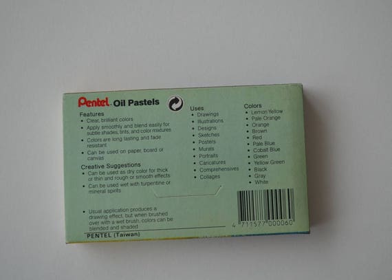 Pentel Oil Pastels - Set of 12