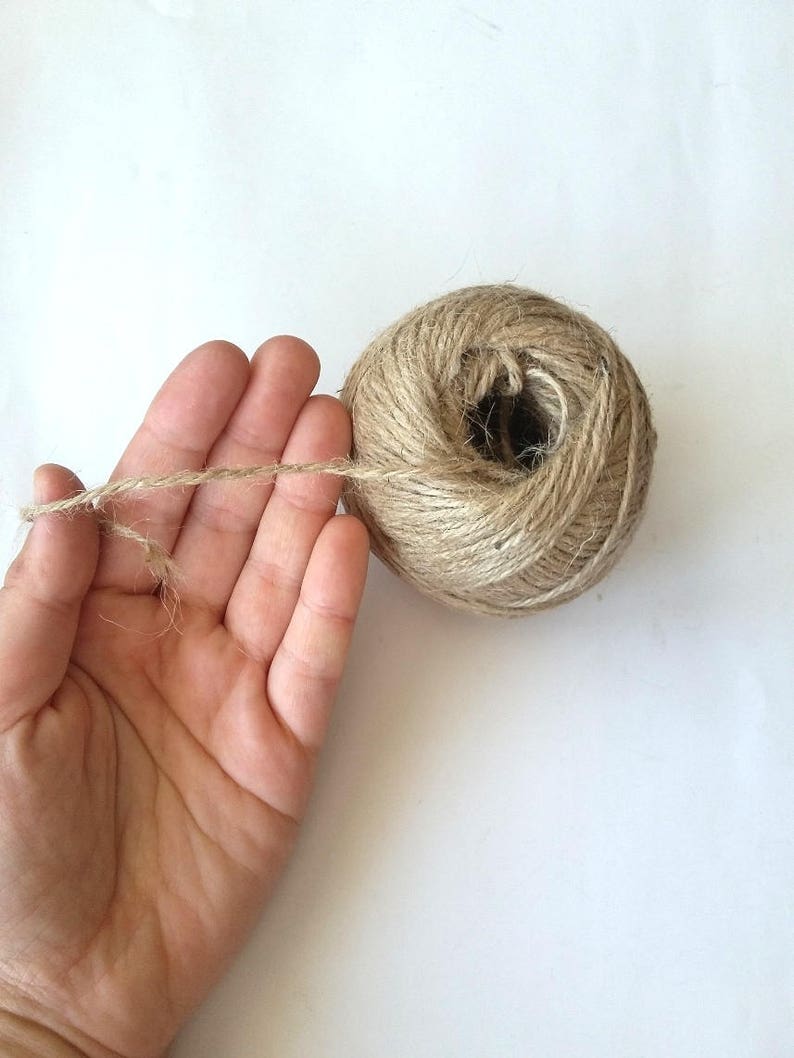 2mm Natural Jute Twine Rope Cord Nonpolished Gift Wrap Etsy Australia