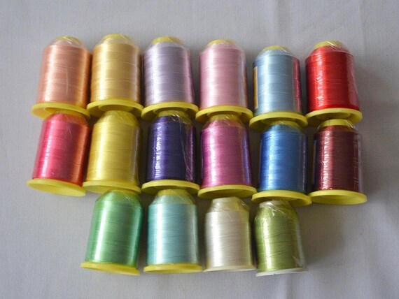 Black Silk Thread Spool Art Silk Thread Hand And Machine Embroidery Thread