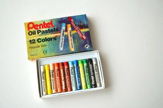 Pentel Arts Oil Pastels, Variety Of Colors Art Supplies 50 Color Set  (PHN-50)