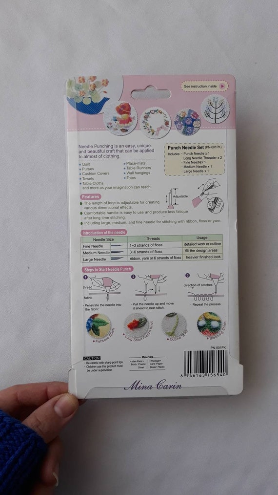 Choosing thread and needles for card stitching – Stitching Cards