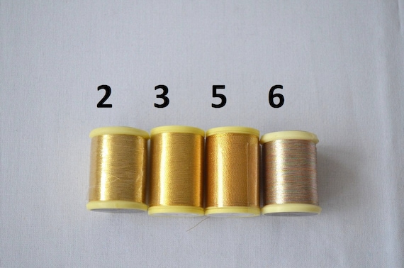 Madeira Rayon - Machine Embroidery Thread - 220YD Spool - Gold