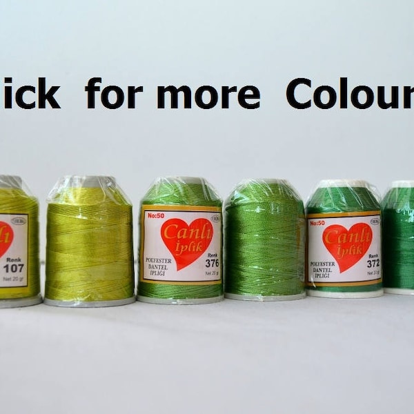 Crochet Thread Size 3 Etsy