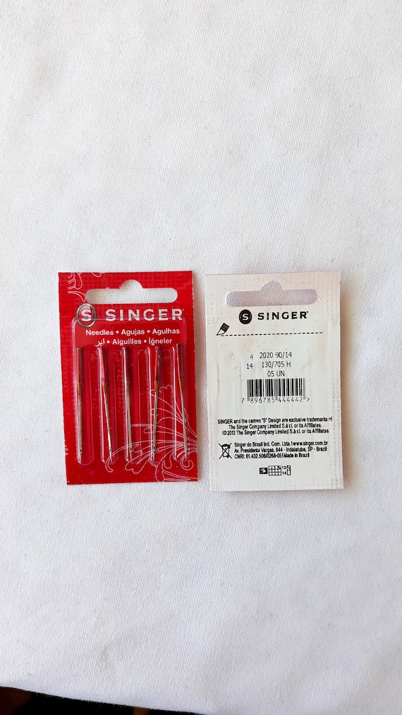 Singer Sewing Machine Needles 2020, Sewing Needles, 80/11, 90/14