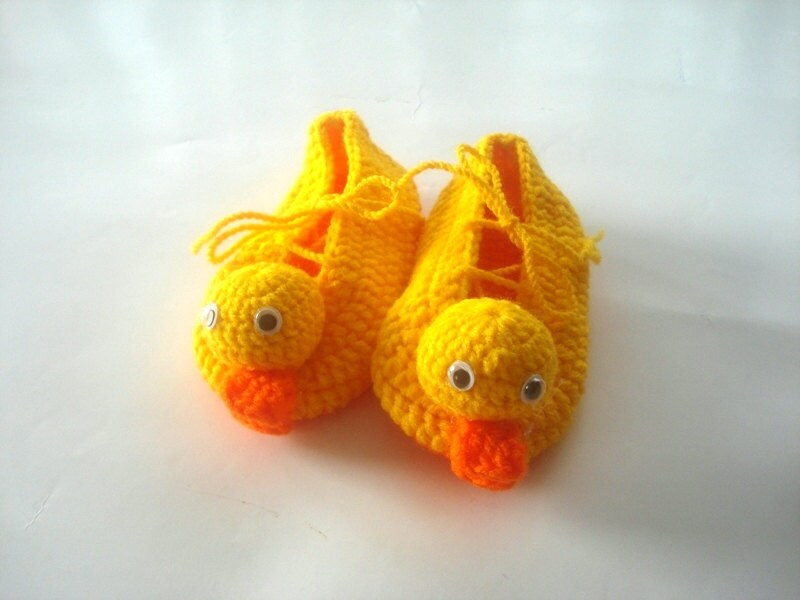 Baby duck slippers best sale