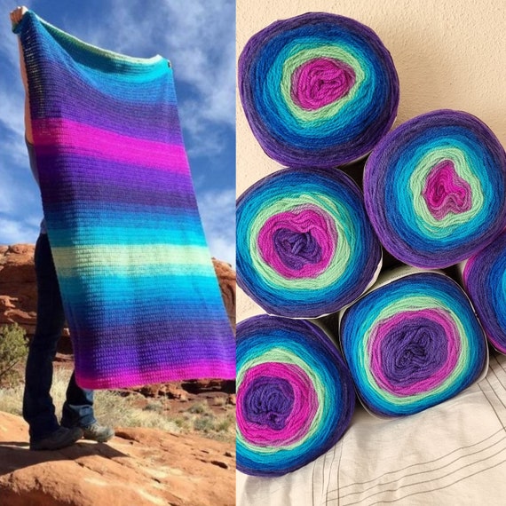 Lion Brand Mandala Baby Cake Yarn Sweet Roll Yarn 150 Gr Rainbow Cake Yarn Baby Blanket Shawl Crochet Knitting Yarn Caron Cake Yarns Etsy Canada