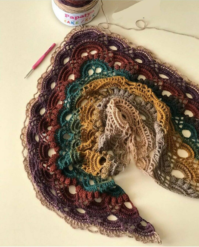 Papatya Cake Yarn Sweet Roll Yarn 150 Gr Rainbow Cake Yarn Etsy Australia