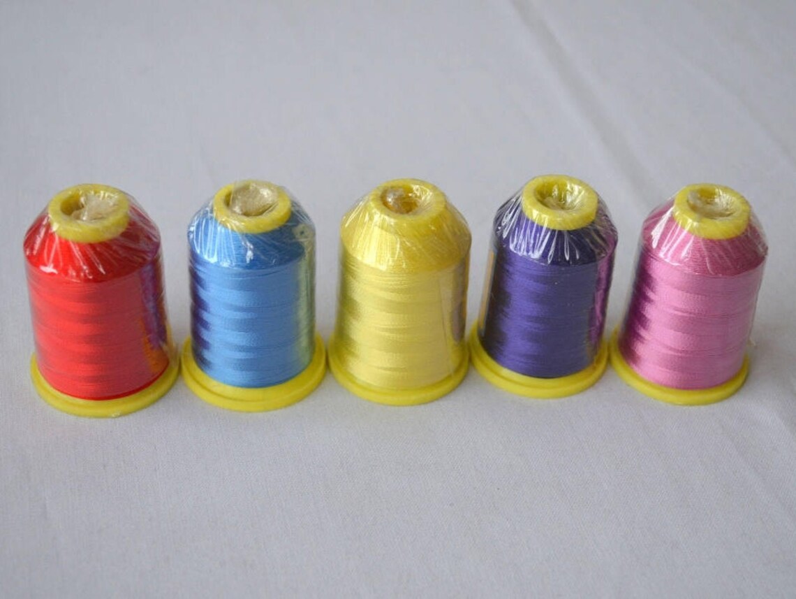 Machine Embroidery spool embroidery Thread sewing fiber Etsy