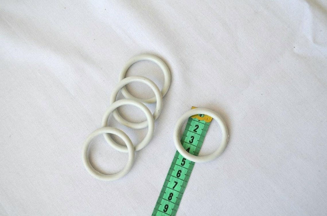 Plastic Macrame Rings, 10 Pcs 44mm 58mm 78mm Round Hoops, Circle Craft ...