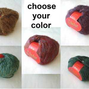 SALE yarn, Furry Fancy polyester acrylic yarn, winter yarn, warm cozy yarn, sweater vest yarn, Turkish yarn, Anchor Misteria brand 50 gr