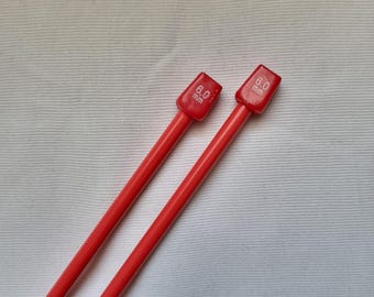 Children Knitting needles 20 cm - 7 inches, Single point small kids knitting Needles for knitting 2.5 - 3 - 3.5 - 4 - 4.5 - 5 - 6 mm