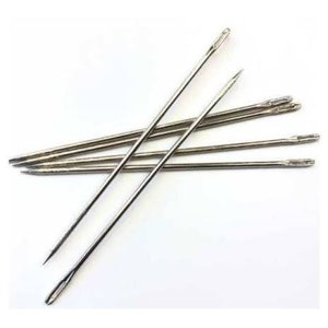Long Stainless Steel Upholstery Needles, Large Eye, DIY Sewing, Fishing Net Needles image 5