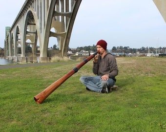 Eucalyptus Didgeridoo made by: Donald Brodski