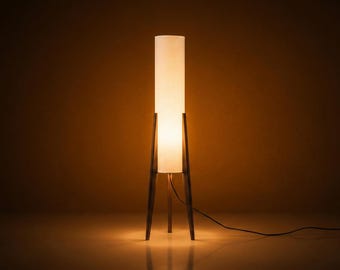 Floor lamp Nordic wooden minimalist corner standing lamp for living room bedroom cafe study ambient lighting