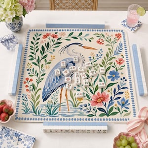 Heron Mahjong Mat
