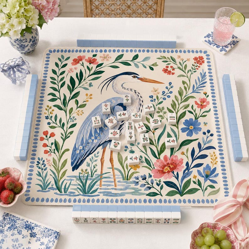 Heron Mahjong Mat