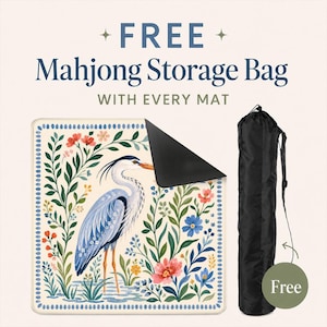 Heron Mahjong Mat