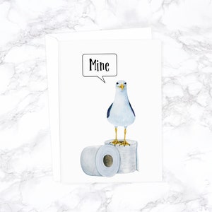 Toilet Paper Card, Quarantine Card, Social Distancing Card, Thinking Of You Card, Covid Card, Just Because Card, Card For Best Friend image 1