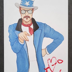 Last 2 Artist Proofs of the Limited Edition Hand Embellished Silver Sunglasses EODM Boots Electric Prints From 2016