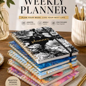 A5 Undated Weekly Planner