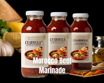 Salsa di manzo marinata al marocchino