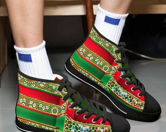 Morocco Women's High Top Shoes