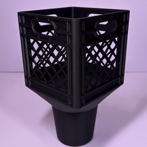3D Printed Milk Crate Cup Holder Basket | Car Organizer image 7