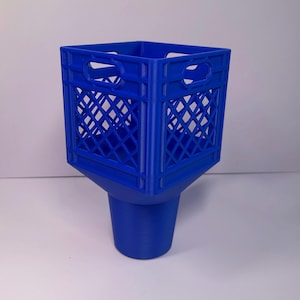 3D Printed Milk Crate Cup Holder Basket | Car Organizer image 10
