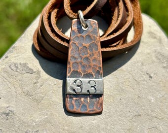 Collier en cuivre et argent (Billy Strings)