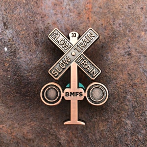 V3 Copper Slow Train Pin (Billy Strings)