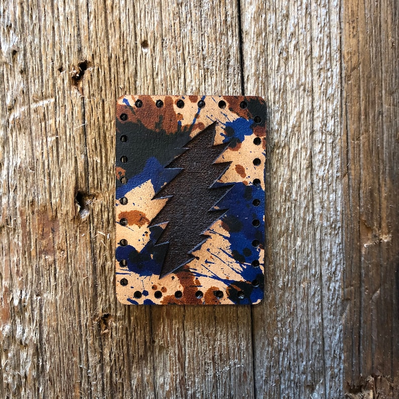 Grateful Dead Leather Patch