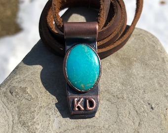 Collier turquoise KD (habitants de la cuisine)