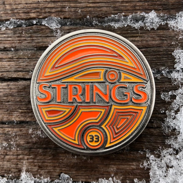 V5 Citrine Gem Badge - Fireline Variant (Billy Strings)