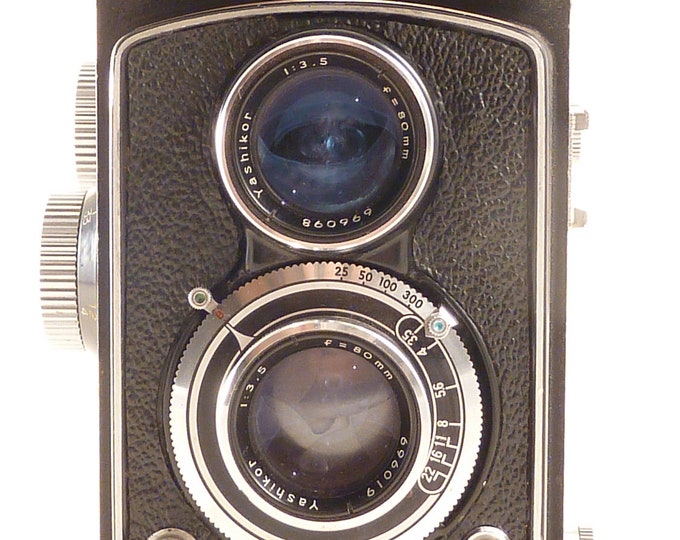 WORKING Yashica A TLR 120 Film Camera Etsy