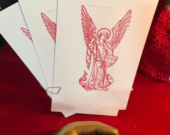 Archangel Michael Large Petition Paper