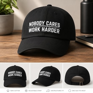 Nobody Cares Work Harder Dad-pet