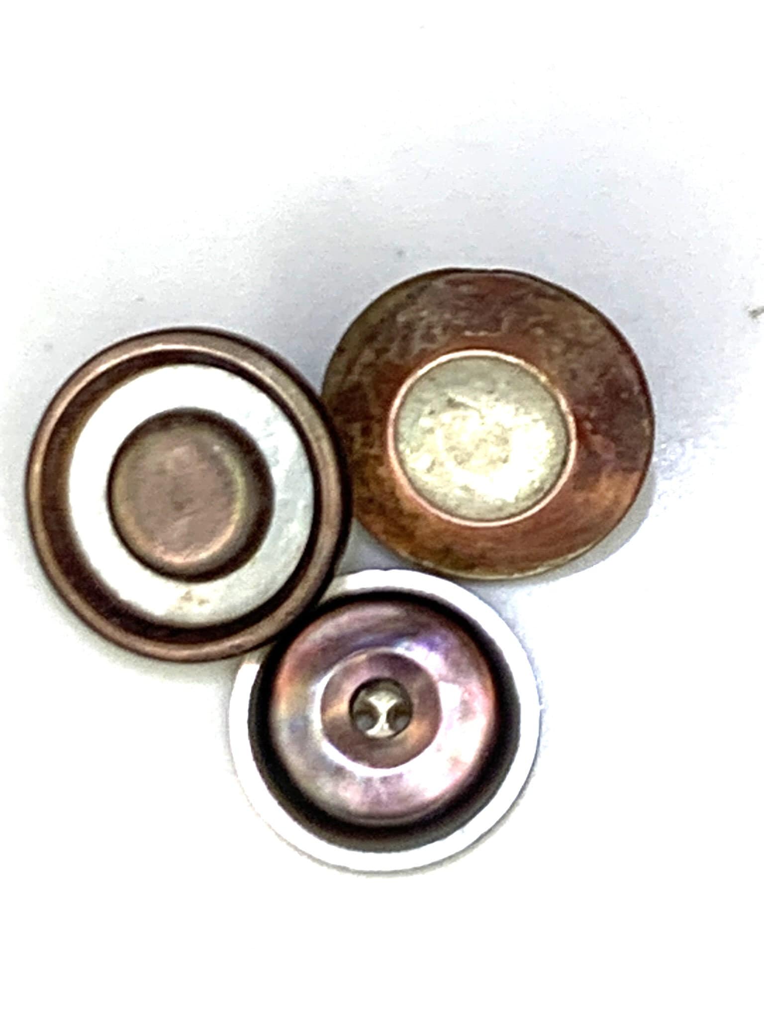 Antique Small Carved Shell Buttons - Etsy
