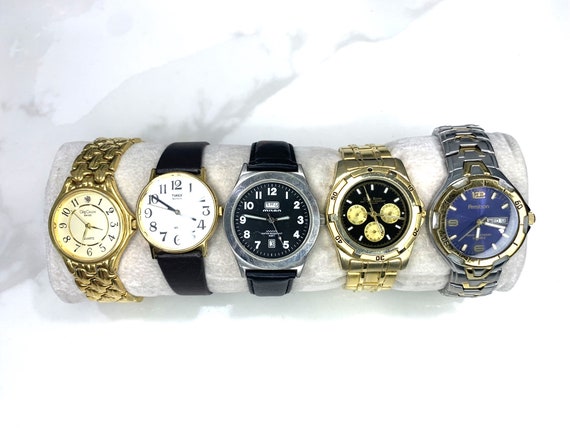 Lotto vintage di orologi da uomo, Oleg Cassini, Milano, Club