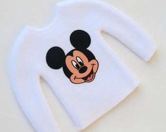 Elf Outfit || Mickey || Elf Doll Christmas || Christmas Elf Sweater || Elf Shirt || Elf Sweatshirt || Elf Clothes || Elf Skirt ||Doll