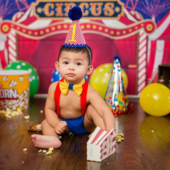 Baby Boy Fishing 1st Birthday Outfit Set - "The Big One" Romper With Suspenders, Shorts & Hat For Cake Smash Photos