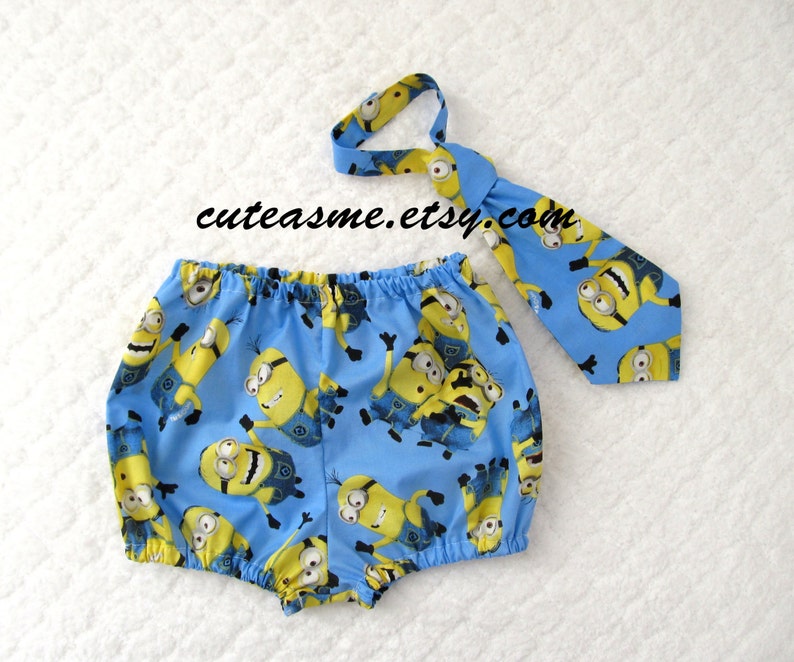 minion 1st birthday outfit boy
