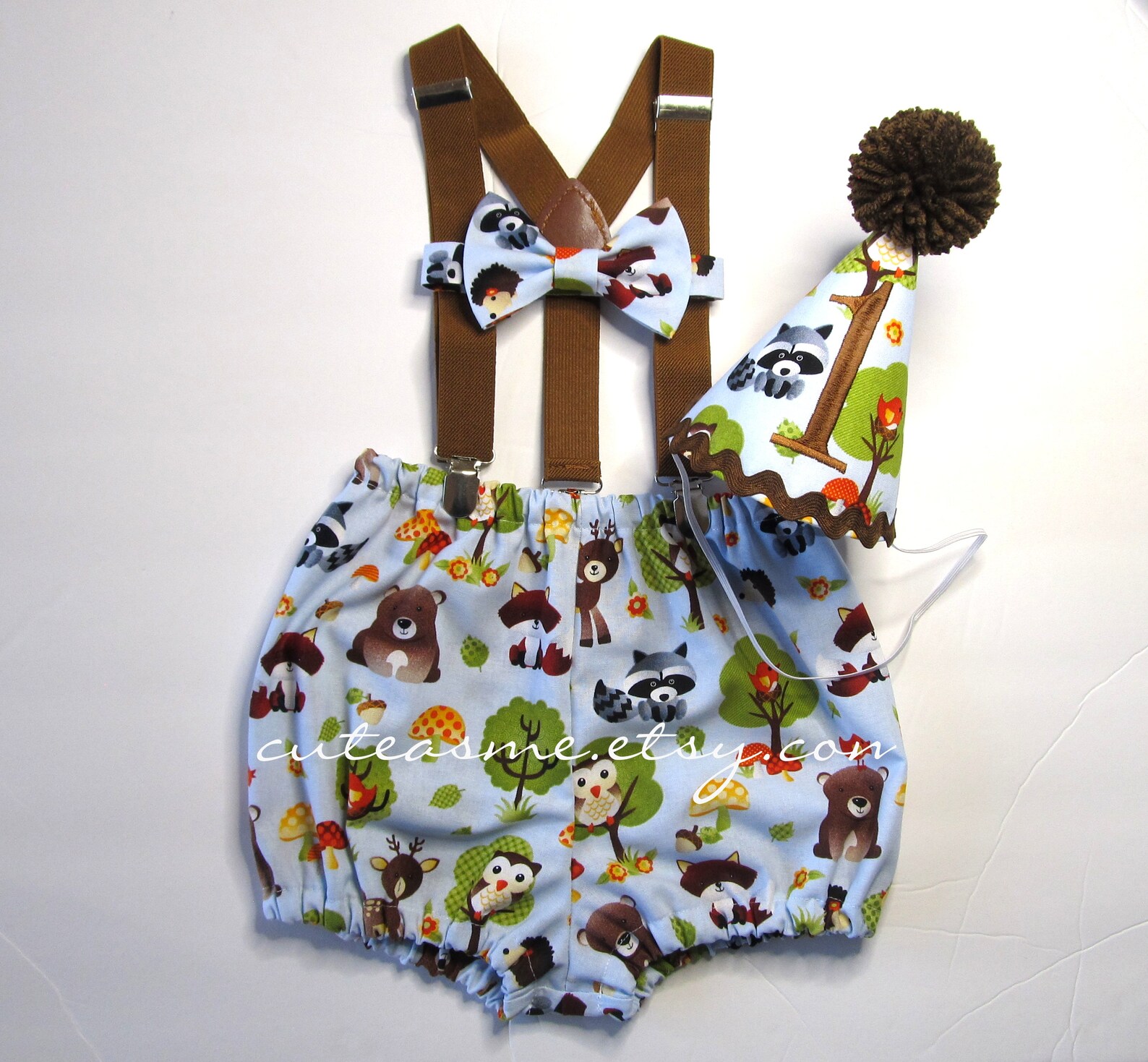 Animal Smash Cake Outfit