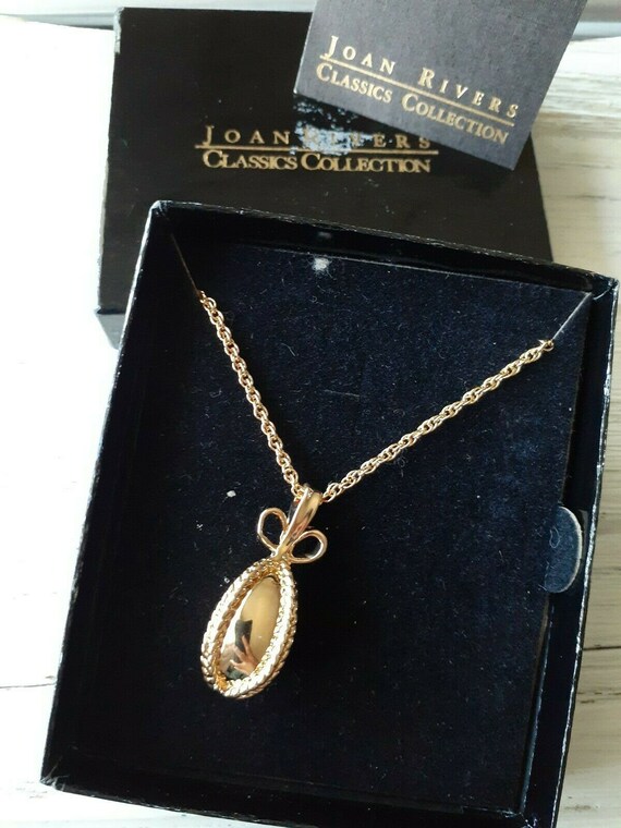 Vintage Joan Rivers Gold tone Royal Faberge Inspir